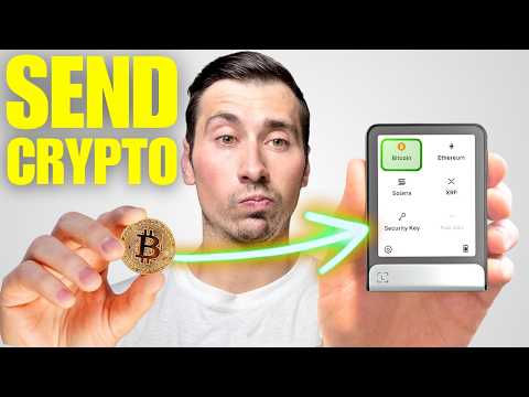 How to Send Crypto TO Cold Wallets (BEGINNER'S GUIDE)