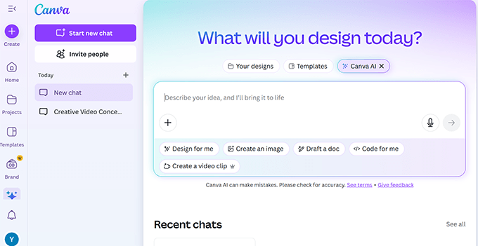 Using Canva AI to generate and edit images Using Canva AI to generate and edit images