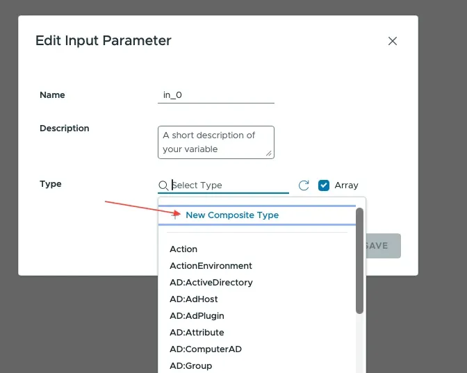 VCF Orchestrator Datagrid