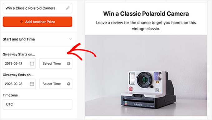 Create a review giveaway with RafflePress Create a review giveaway with RafflePress