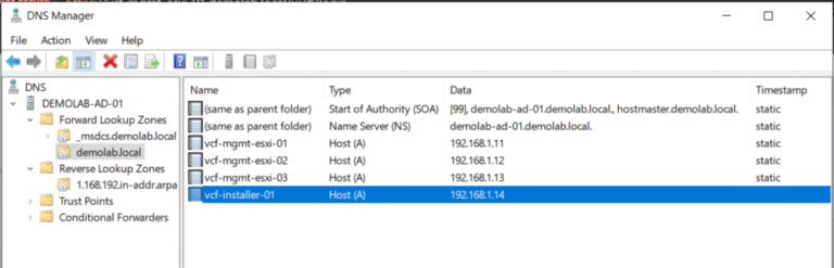 VCF 9.x Bringup Series – Part2: Deploying the VCF Installer Appliance - vExpert Consultancy