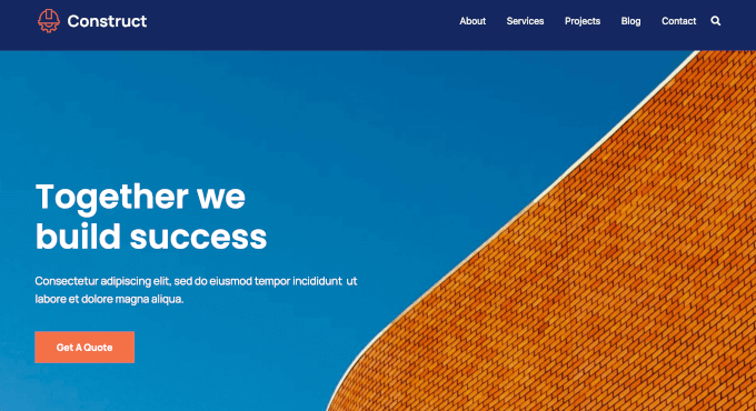 Sydney's construction theme