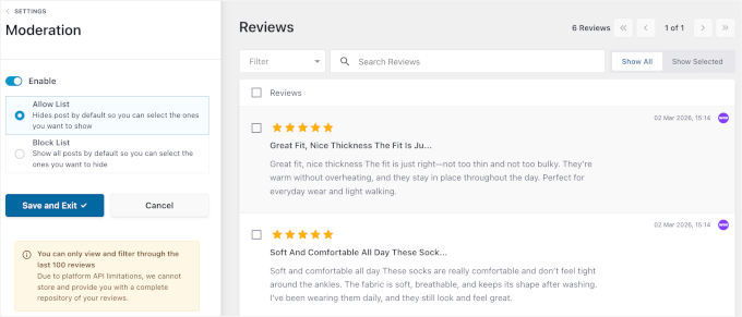 Moderating WooCommerce reviews