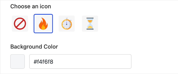 Customizing the Icon and Background Color of Your Timer in Merchant