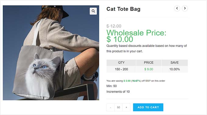 Preview of minimum order requirement in Wholesale Prices Preview of minimum order requirement in Wholesale Prices