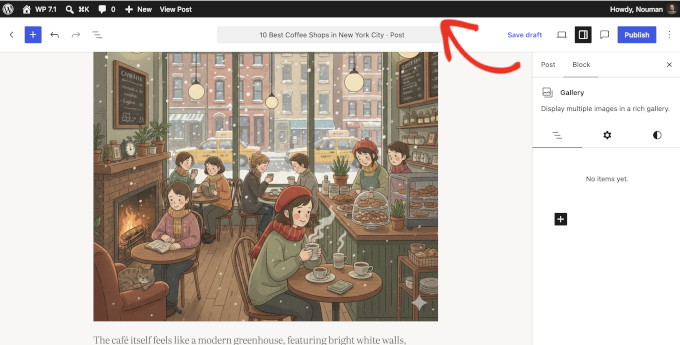 Consistent admin bar in WordPress 7.1 Consistent admin bar in WordPress 7.1