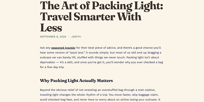 Blog post generated with WPVibe and Claude